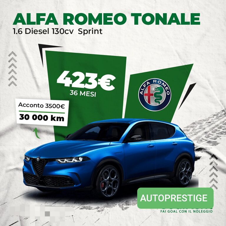 5328920  ALFA ROMEO TONALE 1.6 DIESEL