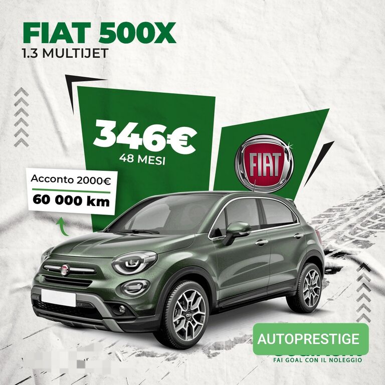 5313205  FIAT 500 x 1.3 MJet 95 CV