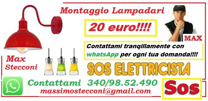 5329037  Installazione applique e