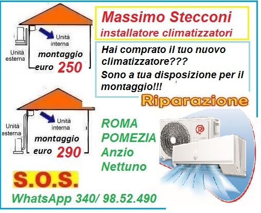 5336591  Montaggio condizionatore Roma